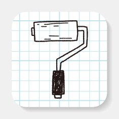 paint brush doodle N3