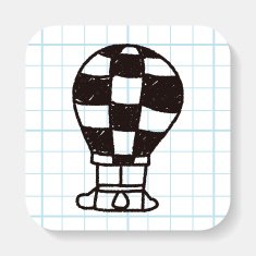 doodle hot air balloon N2
