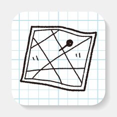 map location doodle N9