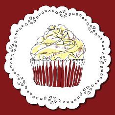 Sweet cup cake