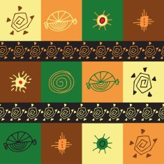 Ethnic seamless pattern N8