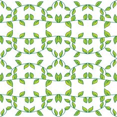 Pretty tree branch seamless pattern