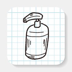 cleaner bottle doodle N8
