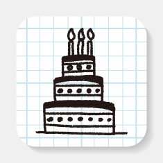 doodle cake N8