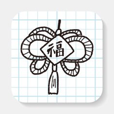 Chinese New Year lucky knot
