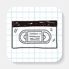 vhs doodle