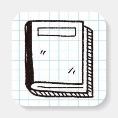 book doodle drawing N2