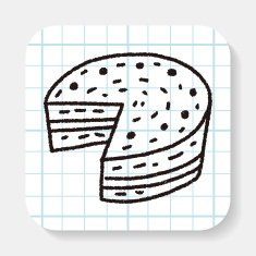 doodle cake N11