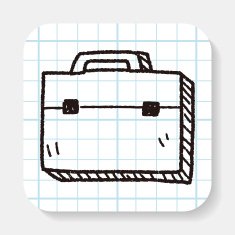 briefcase doodle N6