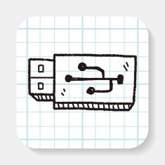 usb doodle drawing