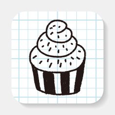 doodle cake N15