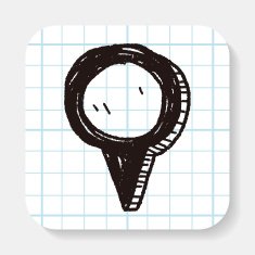 doodle location gps pin N2