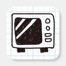 microwaves doodle drawing