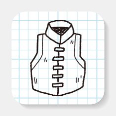 Chinese vest doodle