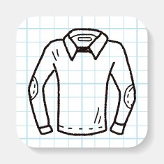 polo shirt doodle