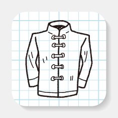 Chinese suit doodle