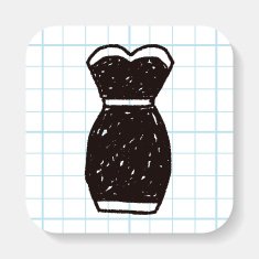 dress doodle N10