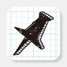 Doodle thumbtack N2