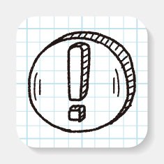 exclamation doodle N4