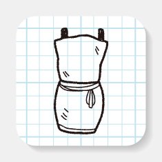 dress doodle N16