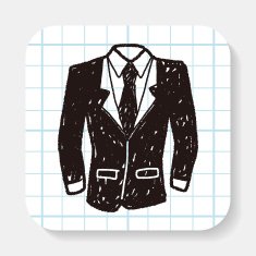 suit doodle N6