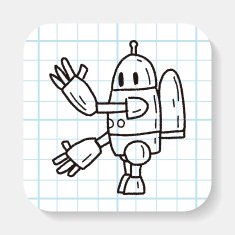 robot doodle N54