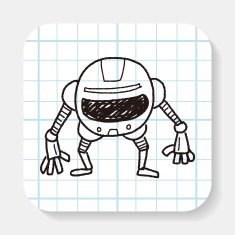 robot doodle N57