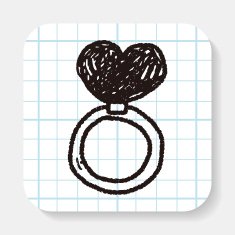 love ring doodle