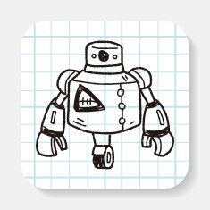 robot doodle N67