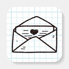 love mail doodle