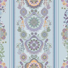 Striped floral pattern N4
