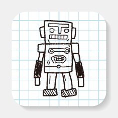 robot doodle N76