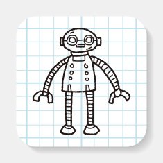 robot doodle N79