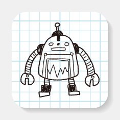 robot doodle N80