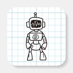 robot doodle N81