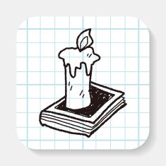candle doodle N7