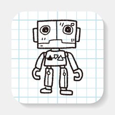 robot doodle N84