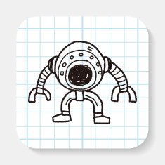 robot doodle N85