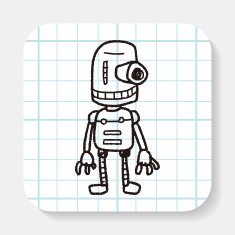 robot doodle N87