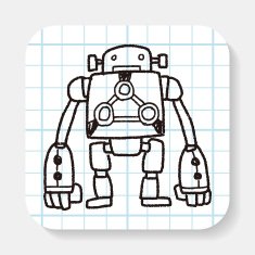 robot doodle N91