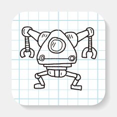 robot doodle N92