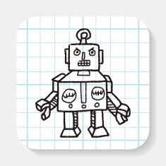 robot doodle N96