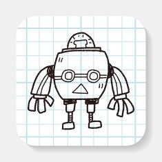 robot doodle N98