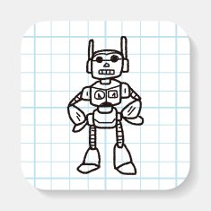 robot doodle N101