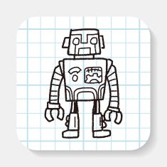 robot doodle N103