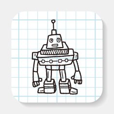 robot doodle N105