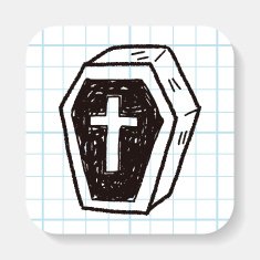Coffin doodle