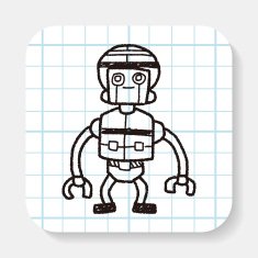 robot doodle N110