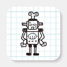 robot doodle N112