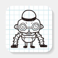 robot doodle N117